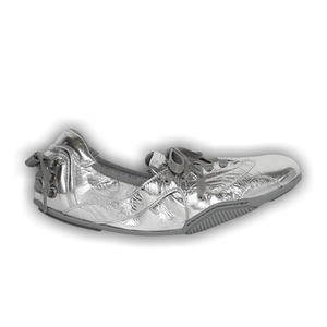 Acne Studios Wmns Lace Up Ballet Flat 'Silver'