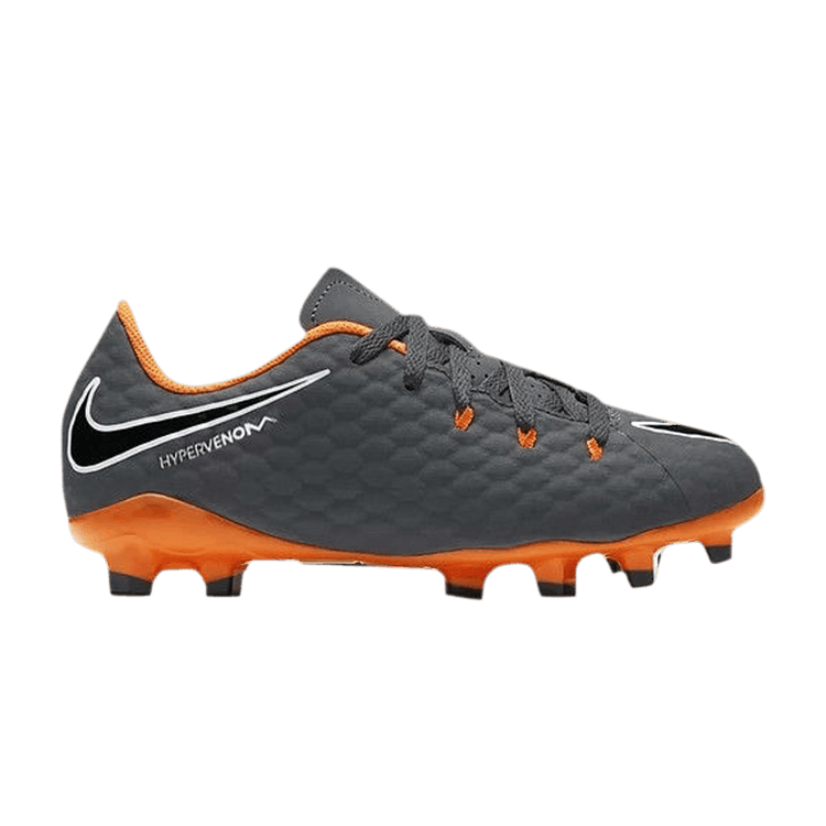 Nike Hypervenom Phantom 3 Academy FG GS 'Dark Grey Orange' AH7288 081