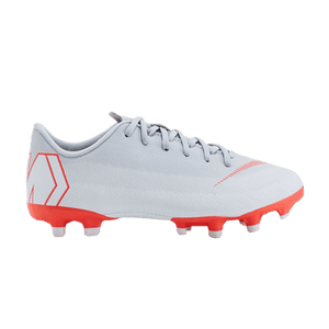 Nike Mercurial Vapor 12 Academy MG GS 'Wolf Grey Crimson'