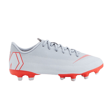 Nike Mercurial Vapor 12 Academy MG GS 'Wolf Grey Crimson'