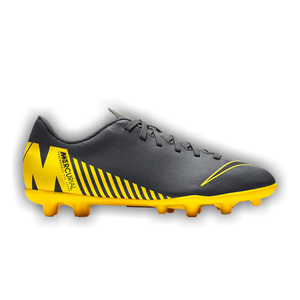 Nike Mercurial Vapor 12 Club FG MG GS 'Grey Opti Yellow'