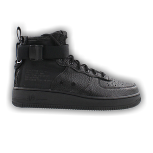 Nike SF Air Force 1 Mid GS 'Triple Black'