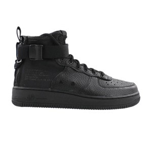 Nike SF Air Force 1 Mid GS 'Triple Black'