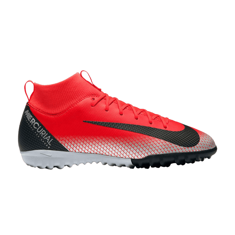Nike SuperflyX 6 Academy LVL UP TF GS 'Bright Crimson Chrome' AJ3112 600