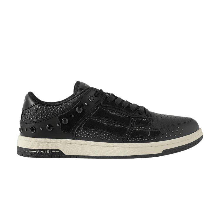 AMIRI Skel-Top Low 'Crystal Studded Black' AMFOSR1170
