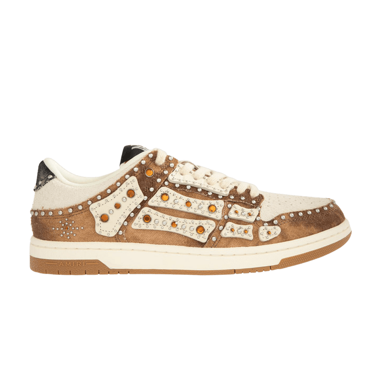 Amiri Stud Skel Top Low 'Dark Brown' AMSNSN1002 200