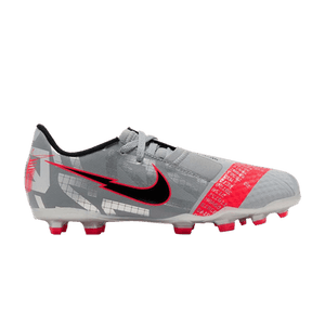 Nike Phantom Venom Academy FG GS 'Metallic Grey Crimson'