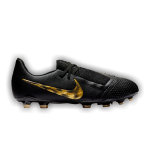 Nike Phantom Venom Elite FG GS 'Black Metallic Vivid Gold'