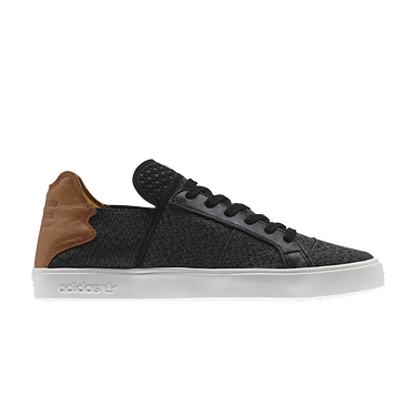 Pharrell Williams x adidas Vulc Lace Up 'Black Granite'