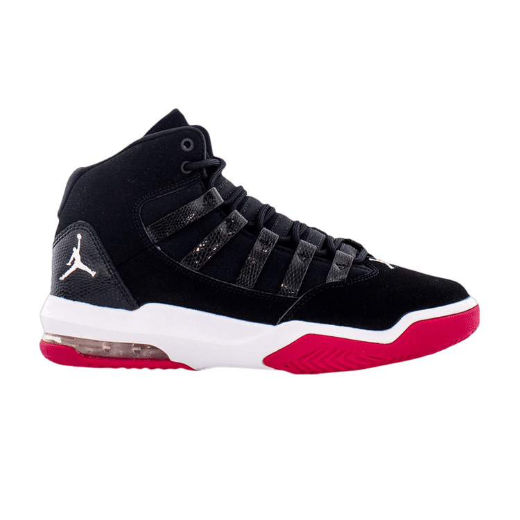 Air Jordan Max Aura GS 'Black Rush Pink' AQ9249 006