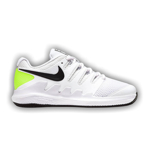 NikeCourt Jr. Vapor X GS Tennis 'White/Volt/Black'