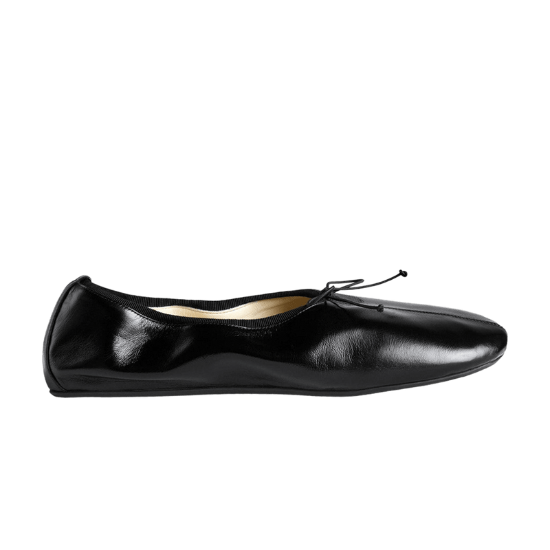 Phoebe Philo Wmns Gathered Flat 'Black' AS95 LT0006 900BK
