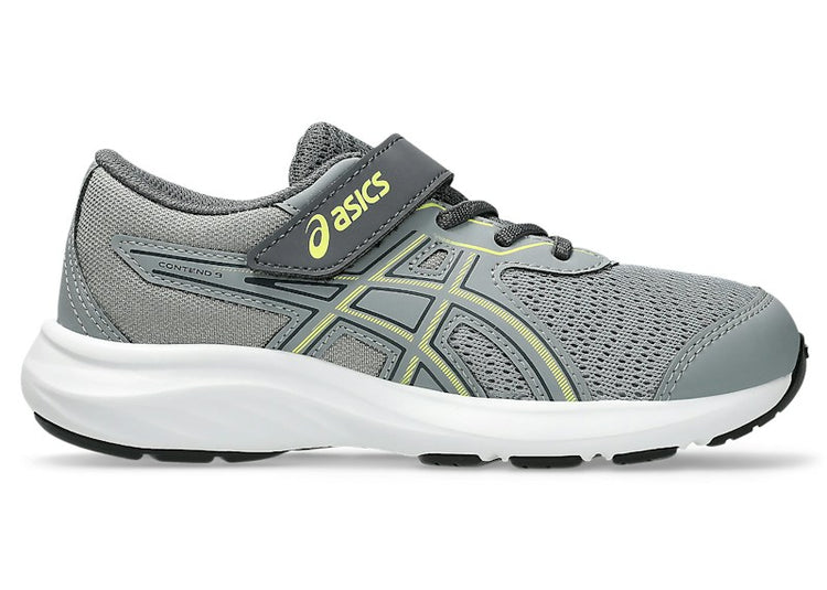 ASICS Contend 9 Gravel Citron (PS) 1014A338-022