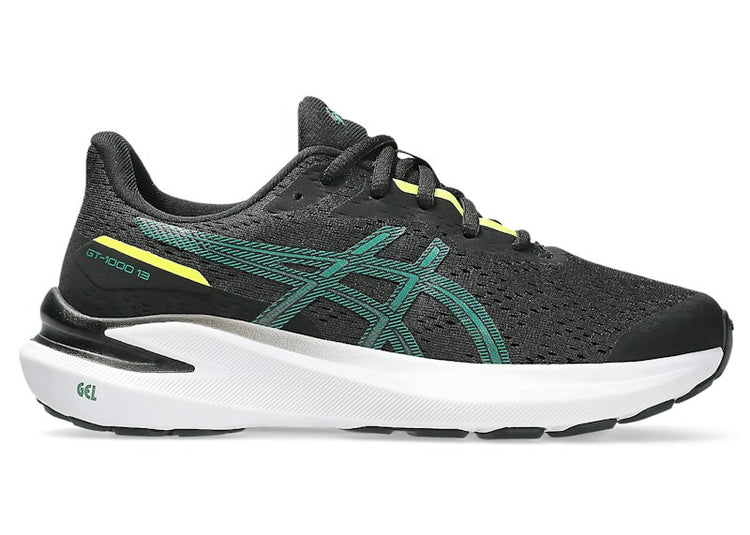 ASICS GT-1000 13 Black Jasper Green (GS) 1014A343-008