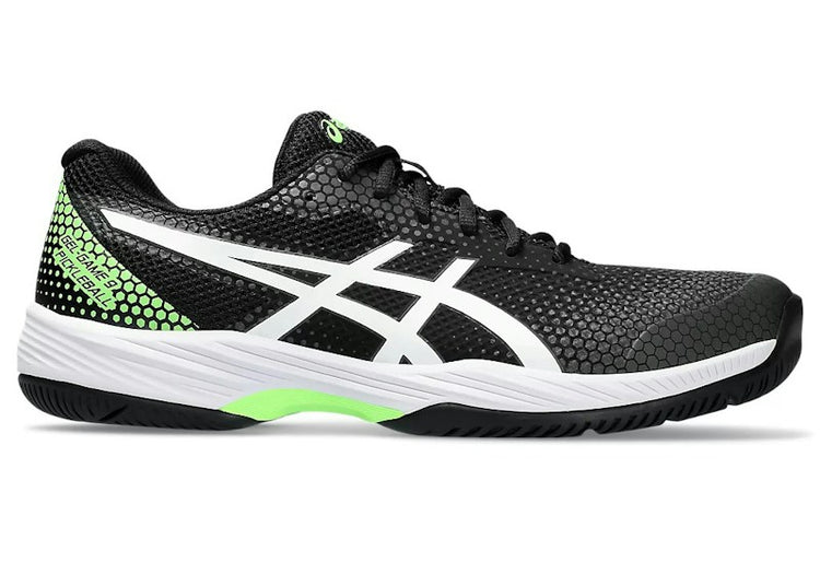 ASICS Gel-Game 9 Pickleball Black White Green 1041A416-001