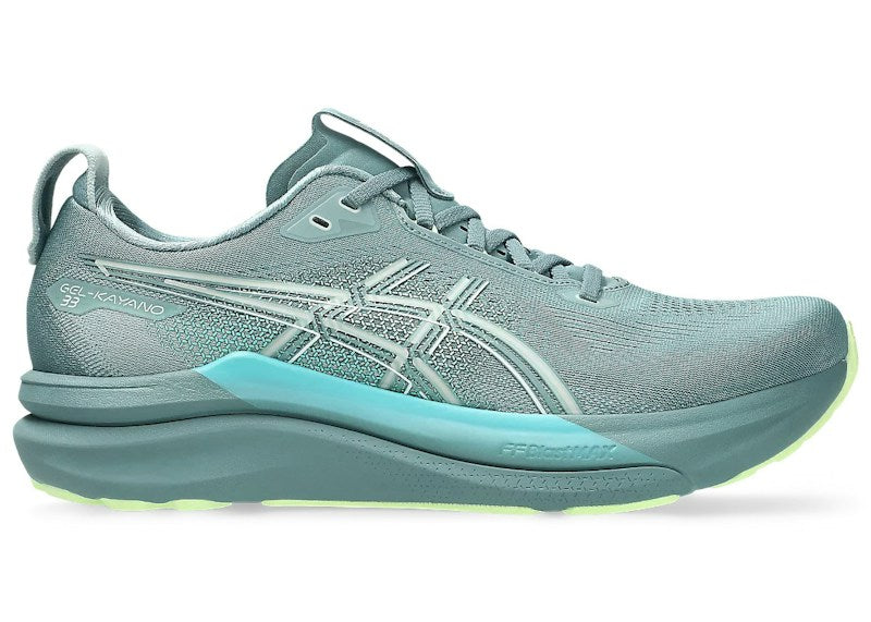 ASICS Gel-Kayano 33 Foggy Teal Illuminate Yellow 1011C167-403