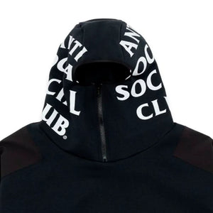 Anti Social Social Club Ski-Mask Hoodie 'Black'