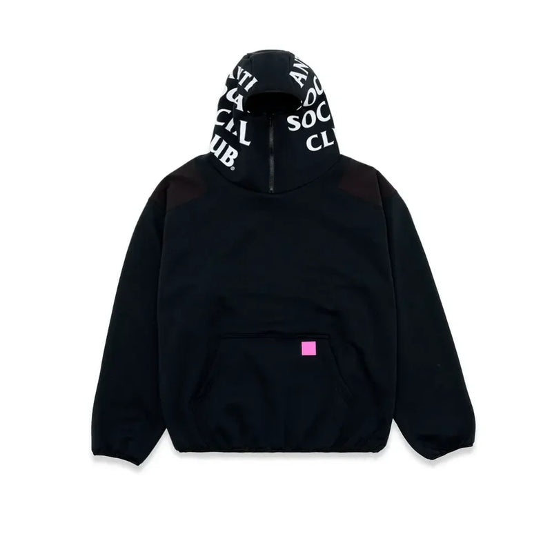 Anti Social Social Club Ski-Mask Hoodie 'Black'