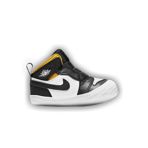 Air Jordan 1 Crib Bootie 'Black Varsity Maize'