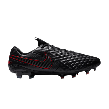 Nike Tiempo Legend 8 Elite FG 'Black Chile Red'