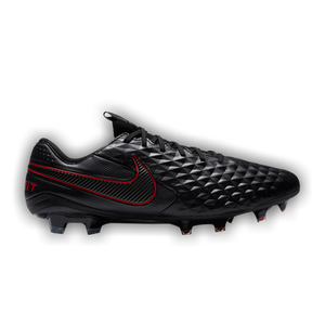 Nike Tiempo Legend 8 Elite FG 'Black Chile Red'
