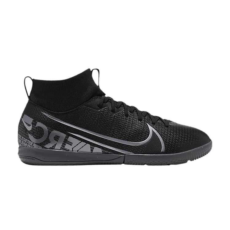 Nike Mercurial Superfly 7 Academy IC GS 'Black Grey' AT8135 001