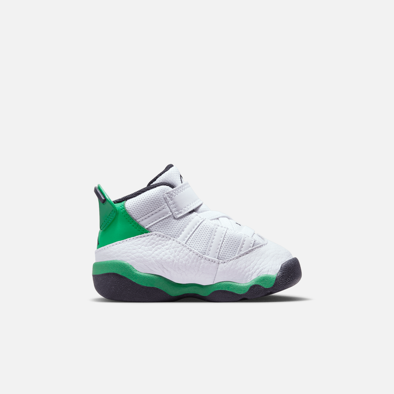 Air Jordan 6 Rings TD 'White Lucky Green'