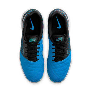 Nike Lunargato II 'Metallic Silver/Neptune Blue/Black'