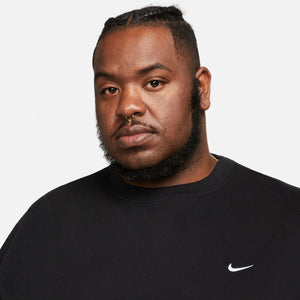 Nike Solo Swoosh Fleece Crewneck 'Black'