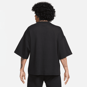 Nike Tech Fleece Short-Sleeve Top 'Black'