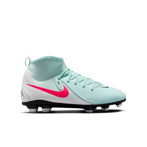 Nike Jr. Phantom Luna 2 Club GS 'Mint/Off Noir/Atomic Red'