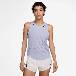 Nike AeroSwift Dri-FIT ADV Running Singlet 'Ghost/Blue Void'