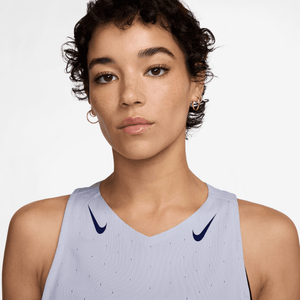 Nike AeroSwift Dri-FIT ADV Running Singlet 'Ghost/Blue Void'