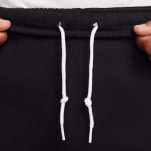 Nike Solo Swoosh Wide Fleece Pant 'Black'