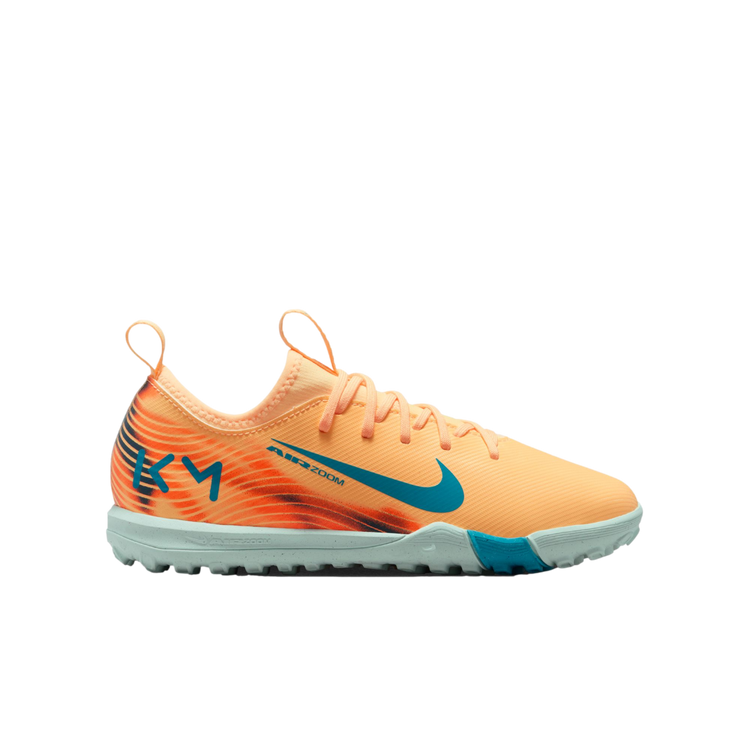Kylian Mbappé x Nike Jr. Mercurial Vapor 16 Academy GS 'Melon Tint/Igloo/Neo Turquoise'