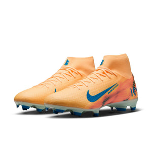 Kylian Mbappé x Nike Mercurial Superfly 10 Academy 'Melon Tint/Igloo/Neo Turquoise'