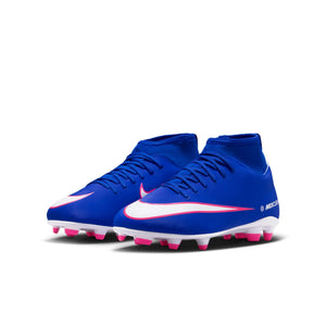 Nike Jr. Mercurial Superfly 10 High MG GS 'Racer Blue'