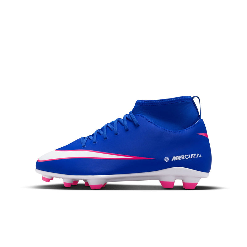 Nike Jr. Mercurial Superfly 10 High MG GS 'Racer Blue'