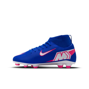 Nike Jr. Mercurial Superfly 10 High MG GS 'Racer Blue'