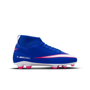 Nike Jr. Mercurial Superfly 10 High MG GS 'Racer Blue'