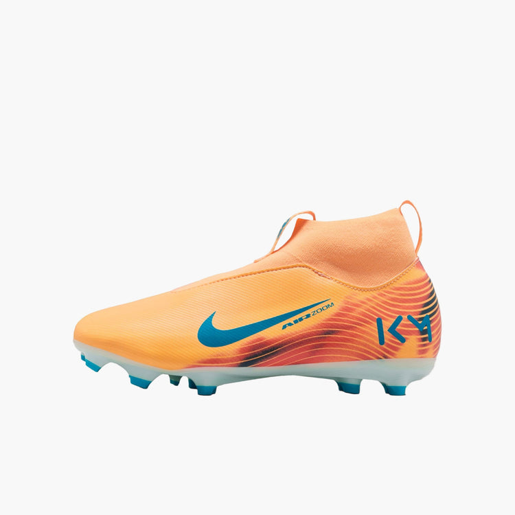 Kylian Mbappé x Nike Jr. Mercurial Superfly 10 Academy GS 'Melon Tint/Igloo/Neo Turquoise'
