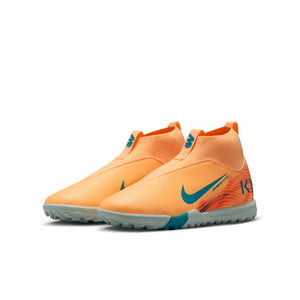 Kylian Mbappé x Nike Jr. Mercurial Superfly 10 Academy GS 'Melon Tint/Igloo/Neo Turquoise'