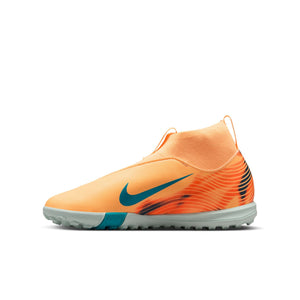 Kylian Mbappé x Nike Jr. Mercurial Superfly 10 Academy GS 'Melon Tint/Igloo/Neo Turquoise'