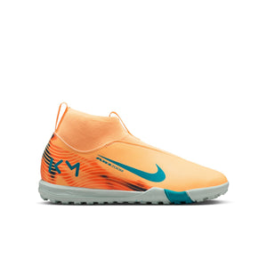 Kylian Mbappé x Nike Jr. Mercurial Superfly 10 Academy GS 'Melon Tint/Igloo/Neo Turquoise'