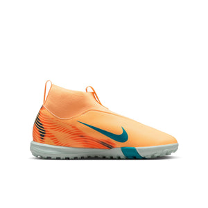 Kylian Mbappé x Nike Jr. Mercurial Superfly 10 Academy GS 'Melon Tint/Igloo/Neo Turquoise'