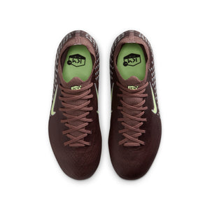 Nike Jr. Mercurial Vapor 16 Pro "Kylian Mbappé" ' Firm-Ground Low-Top GS 'Plum Eclipse/Metallic Silver'