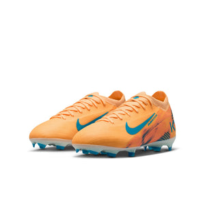 Kylian Mbappé x Nike Jr. Mercurial Vapor 16 Pro GS 'Melon Tint/Igloo/Neo Turquoise'