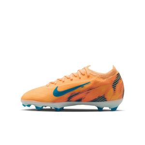 Kylian Mbappé x Nike Jr. Mercurial Vapor 16 Pro GS 'Melon Tint/Igloo/Neo Turquoise'