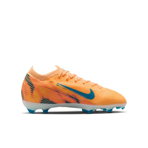 Kylian Mbappé x Nike Jr. Mercurial Vapor 16 Pro GS 'Melon Tint/Igloo/Neo Turquoise'