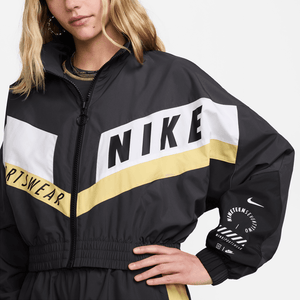 Nike Sportswear Woven Jacket 'Light Crimson/Black'